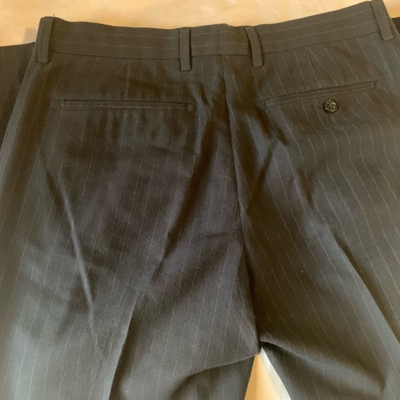 Banana Republic Black Pinstripes Pants - Picture 6 of 8
